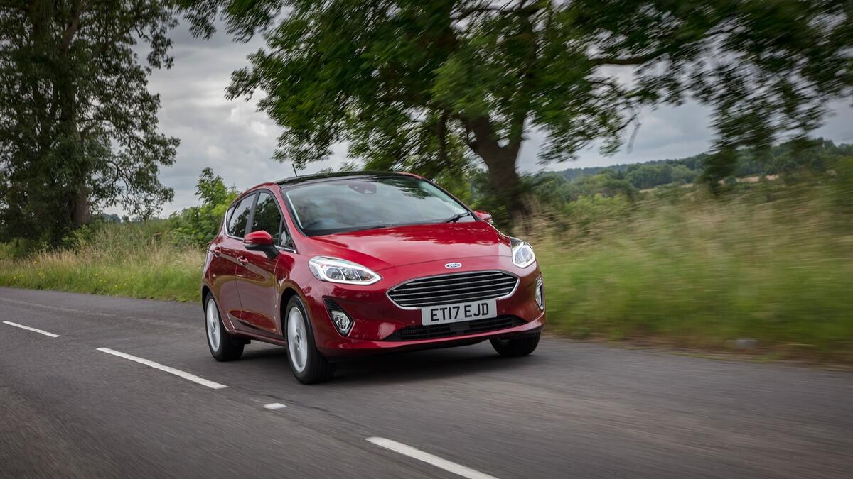 Illustrative Ford Fiesta on Rory’s shared screen